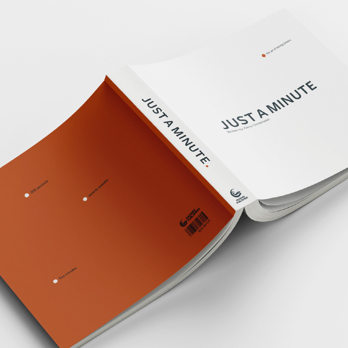 'just a minute' book lying facedown