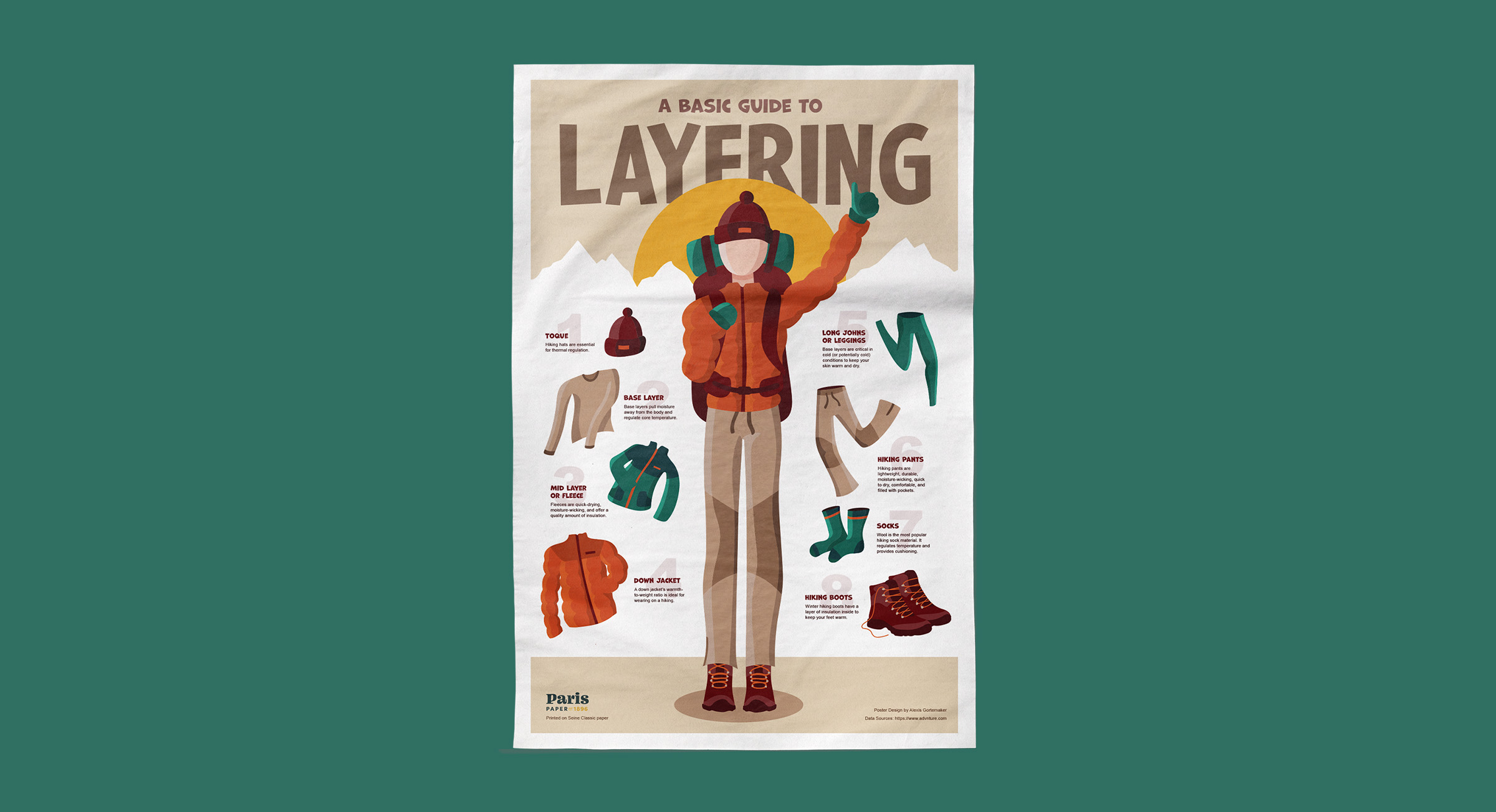 infographic poster mockup