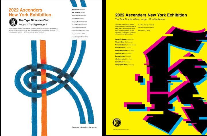 type poster alternate prototypes